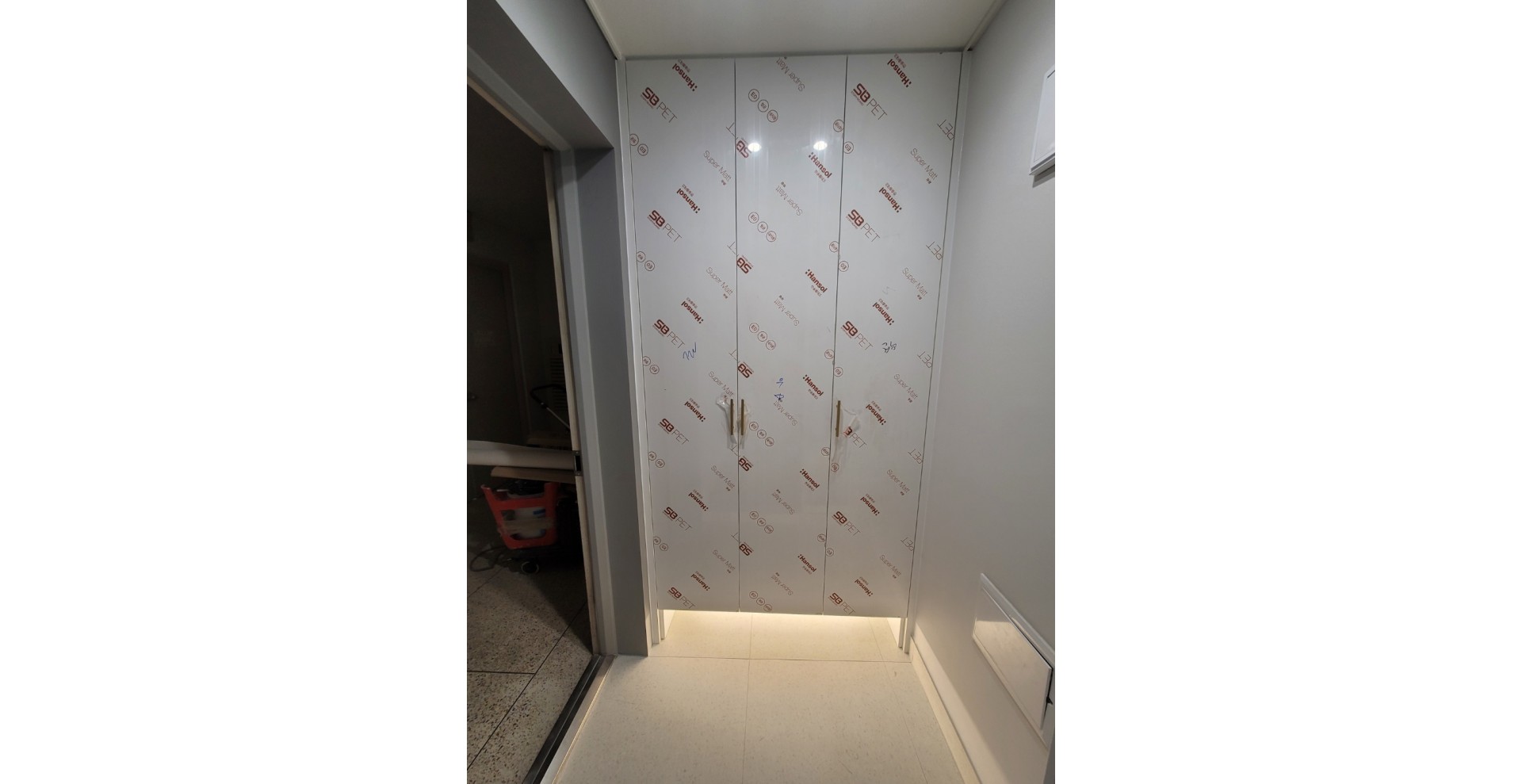 부천 상동 현장.(신발장)